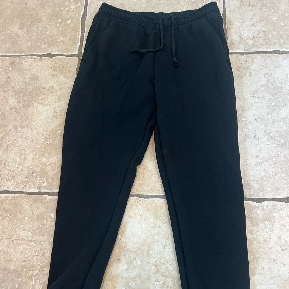 Black sweats size small